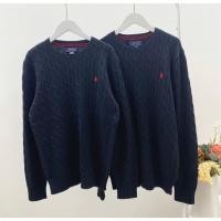 ราคา Ralph Lauren Cable-Knit Cotton Sweater (Black) (44957173457)