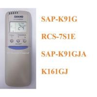 ราคา (ร้าน SG ท้องถิ่น) รีโมทคอนโทรล Sanyo AC AirCon สําหรับ SAP-K91G RCS-7S1E SAP-K91GJA K161GJ เท่านั้น (26364857678)