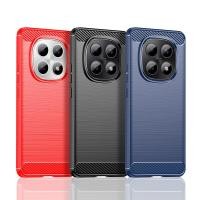 ราคา เคสคาร์บอนไฟเบอร์สําหรับ Redmi Note 14 Pro Plus Note 14s Note 15 Pro Plus - ฝาครอบเกราะกันกระแทก, Slim Fit Soft TPU Back, Anti-Fingerprint Matte Finish, การป้องกันที่ทนทาน (52910445847)