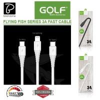 ราคา GOLF GC-64 Flying Fish Wire Micro USB / เข้ากันได้กับ iOS & Type C Fast Charging 3A Data Cable (43227487142)