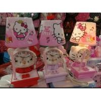 ราคา โคมไฟนาฬิกาปลุกคิตตี้/โดเรม่อนแบบนั่งอ่านหนังสือ ราคาน่ารัก (4040836576)