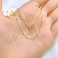 ราคา สร้อยคอทองแท้ PM ตะขอก้ามปู ทองคำแท้ 9k Italy (375) ลายโซ่ฝรั่ง มีใบรับประกันจากทางร้าน (28874344745)
