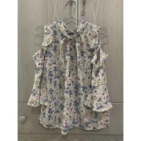 ราคา สินค้าใหม่ // พร้อมส่ง เสื้อชีฟอง เว้าไหล่ ลายดอก สไตล์เกาหลี (8737368504)