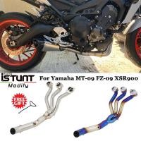 ราคา Slip On For Yamaha MT-09 FZ-09 FJ09 MT09 TRACER 900 GT 2015-2020 Motorcycle Exhaust Escape Systems (40676855225)