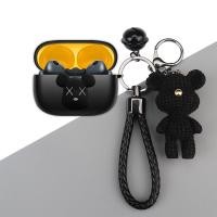 ราคา For Vivo tws 3e Case Cute Bear Keychain Pendant vivo tws 3Pro Silicone Soft Case Cartoon Dinosaur vivo tws 2e Shockproof Case vivo tws Air Cover (24561719718)