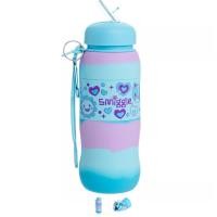 ราคา SMO05 สมิเกอร์ ขวดน้ำ ซิลิโคน Smiggle Says Silicone Roll Bottle (1444716897)