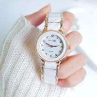 ราคา SENKQ นาฬิกาผู้หญิง สายเซรามิก แต่งตัวเลขครบ (แนะนำข้อมือไม่เกิน 16.5 cm.) (25703352386)