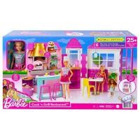 ราคา ​Barbie Cook ‘n Grill Restaurant Playset บาร์บี้ บาร์บี้อีสเทท ร้านอาหาร (HBB91) (10249885757)