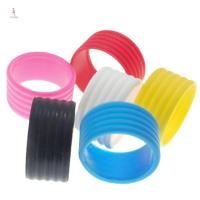 ราคา CROSS 4 ชิ้นยางไม้เทนนิส Grip, Overgrips ซิลิโคนซิลิโคนไม้เทนนิส Grip,แหวนจับปิดคงที่ยืดดูดซับเหงื่อแร็กเก็ตแหวนยางไม้เทนนิส (45610470734)