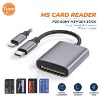 ราคา Tuye Memory Stick Pro Duo MS Card Reader สําหรับกล้อง Sony Type-C OTG High-Speed Reader สําหรับโทรศัพท์แท็บเล็ตแล็ปท็อป (41281055009)