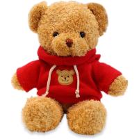 ราคา ตุ๊กตาหมีของเล่นตุ๊กตารักสีแดงเสื้อกันหนาวหมวกหมีของเล่นตุ๊กตา,ของขวัญเด็ก,11.8นิ้ว (47411031045)