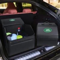 ราคา Car Trunk Foldable Storage Box Trip Leather Organizer Bag For Land Rover Freelander L2 LF Range Rov (42978976119)