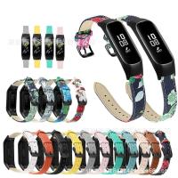 ราคา เหมาะสําหรับ Samsung Galaxy R375 Fit-e Belt สายนาฬิกาพิมพ์ลาย สายนาฬิกา Samsung รุ่นสายรถ (49458698875)