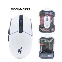 ราคา Gearmaster Optical Mouse รุ่น GMM-101 สีขาวแบบมีสาย (4630345180)