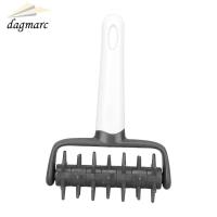ราคา DAGMARC แป้งพิซซ่า Docker, PP Food-Grade Dough Docker Roller,หนามือถือ Spikes Time-Saver Pizza Roller Spikes Home Kitchen Bakery (44809754548)