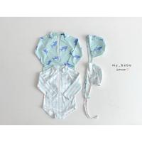 ราคา YK Baby -155 (สินค้าพร้อมส่ง) ชุดว่ายน้ำเด็กแขนยาวลายฉลาม ชุดว่ายน้ำเด็กแขนยาวลายหัวใจ สำหรับเด็กผู้ชาย+เด็กผู้หญิง (42166182626)