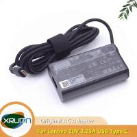 ราคา ของแท้ 65W 20V 3.25A USB-C ประเภท C อะแดปเตอร์ AC แล็ปท็อปชาร์จสําหรับ Lenovo IdeaPad S540 โยคะ Slim 7Pro แหล่งจ่ายไฟ ADLX65YSCC3A (51808054530)