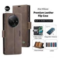 ราคา ใหม่ Wilocase Hp สําหรับ Xiaomi Redmi A3 Premium Flip Case กระเป๋าสตางค์หนังป้องกันเต็มรูปแบบกระเป๋าสตางค์ Hp Premium Hp Cover (56660966880)