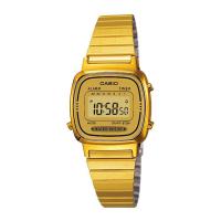 ราคา Casio Standard นาฬิกาข้อมือผู้หญิง สายสแตนเลส รุ่น LA670,LA670WGA,LA670WGA-9 - สีทอง (1328510884)