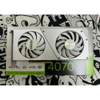 ราคา INNO3D RTX 4070 WHITE 2 พัดลม มือสอง ครบกล่อง (24160835427)