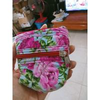 ราคา กระเป๋าใบเล็กใส่เหรียญน่ารักลายดอกไม้ (41469634147)