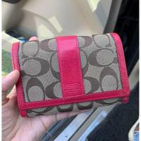 ราคา กระเป๋าตังค์ Coach แท้ มือสอง (40163886845)