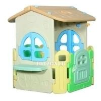ราคา ToyZoner บ้านเด็กน้อยกลางสวน Plastic Indoor Kids Playhouse (3175357929)