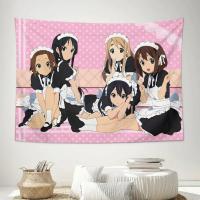 ราคา Anime Wall Hanging Tapestry Japan Kawaii New K-ON! Room Decor Aesthetic Decorative Cartoon Photo Background Cloth Table (25736929328)