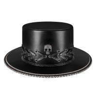 ราคา Cc Steampunk Leather Plague Doctor Hat Dress Up Top Hat for Halloween Costume Props (26194600521)