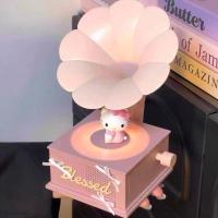 ราคา HelloKitty เครื่องเล่นแผ่นเสียง แผ่นเสียงเสียง ลําโพงเรืองแสงน่ารัก ของขวัญวันเกิด (44611022680)