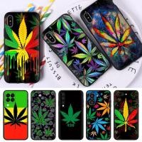 ราคา ฝาครอบป้องกัน Samsung Galaxy S6 S6Edge S7 S7Edge S8 S8Plus S9 S9Plus M1PK เคสโทรศัพท์ใบวัชพืช (48758833482)
