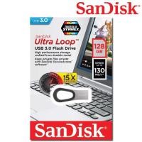 ราคา SanDisk Flash Drive ULTRA LOOP 128GB USB 3.0 Speed 130MB/s (SDCZ93_128G_G46) Memory แฟลชไดร์ฟ แซนดิส ประกัน Synnex 5ปี (5811306581)