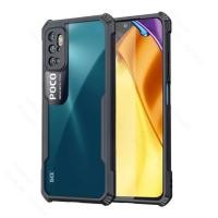 ราคา Xiaomi Poco M3 Pro 5G Redmi Note 10 5G Case Armor Hardcase กันกระแทกโปร่งใส (52860498081)