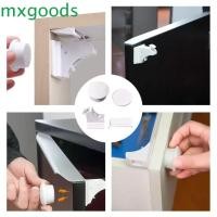 ราคา MXGOODS ล็อคความปลอดภัยของเด็กสกรูกาวในตัวคงที่ล็อคเด็กแม่เหล็กรูปแบบใหม่ล็อคที่มองไม่เห็นอุปกรณ์ความปลอดภัยล็อคแม่เหล็กที่มองไม่เห็นเด็กคว (51910570265)