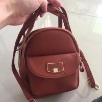 ราคา กระเป๋าเป้มินิ มือ1 สีส้มอิฐ (เป็นเป้ได้ สะพายข้างได้ และถือได้) (ป้าย Forever young) (1294578882)
