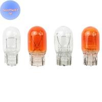 ราคา DOUSUN 10pcs T20 W21/5W สัญญาณหลอดไฟฮาโลเจน 7440 7443Clear สีส้มกลางวันเปิดหยุดไฟท้ายเบรคหลอดไฟ DRL หลอดไฟ TH (55759417400)