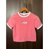 ราคา เสื้อยืดครอปแขนสั้น Fila Slim fit -ชมพู Size S (57950940858)