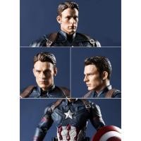 ราคา [ส่งฟรี] โมเดล Avengers กัปตันอเมริกา งาน PVC คุณภาพสูง สูง 30cm (4281136336)