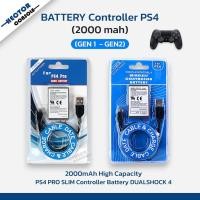 ราคา แบตเตอรี่จอย PS4 Gen2 Gen1 DualShock 4 [2000 mah 3.7 V] แถมสายชาร์จ USB (สินค้าใหม่ NEW) สินค้าพร้อมจัดส่ง (46207384362)