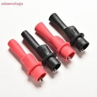 ราคา Adagu 1 คู่จระเข้จระเข้ทดสอบคลิป Clamp สําหรับ Fluke เครื่องทดสอบมัลติมิเตอร์ Probe TH (58010762886)