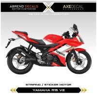 ราคา Yamaha R15 V2 Livery Ducati Racing Striping / R15 สติ๊กเกอร์มอเตอร์ไซค์ / สติ๊กเกอร์สต็อก (51359024259)
