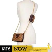ราคา Coach กระเป๋าสะพายข้าง C7288 POPPY CROSSBODY IN SIGNATURE CANVAS BY:Madamclassic (26975277766)