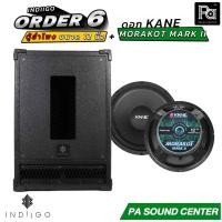 ราคา INDIIGO ORDER 6 ตู้ลำโพงซับเบส 12 นิ้ว พร้อมดอก KANE มรกต MARK II ดอก 12 นิ้ว PA SOUND CENTER (15019305865)