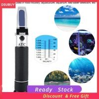 ราคา Dsubuy Dsubuy 0-100% เครื่องวัดความเค็มเครื่องวัดความเค็มแบบใช้มือถือเครื่องวัดความเข้มข้นของเกลือน้ำทะเลพร้อมการชดเชยอุณหภูมิอัตโนมัติสำหรับน้ำทะเลและการเลี้ยงปลาในทะเลตู้ปลา (47658770000)