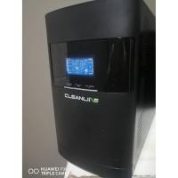 ราคา UPS CLEANLINE (เครื่องมือสอง) รุ่น T- 3000 3000VA/2700W ระบบ True Online ❌❌ เครื่องเปล่าไม่มีแบตเตอรี่ without battery❌❌ (8009806863)