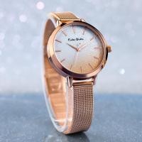 ราคา FidoDido Qixi Boy Gypsophila หน้าปัดสีทองแฟชั่น Simple Light Luxury All-Match Classy นาฬิกา (40829333212)