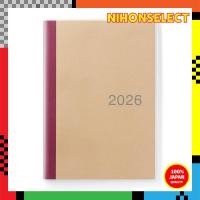 ราคา Muji 2026 Monthly Schedule Notebook - Starts December 2025, A6/B5/B6/A5 Size Options (40328898899)