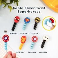 ราคา ที่หุ้มสายชาร์จ ตัวล็อคแบบเกลียว ลายการ์ตูน ตัวถนอมสายชาร์จ ป้องกันสายชาร์จหัก (4643640596)