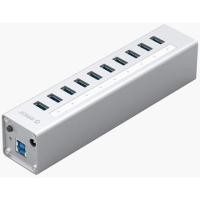 ราคา Orico USB 3.0 High-speed HUB 10 Ports with BC1.2 Charger Silver (A3H10-U3-V2) (4551460099)
