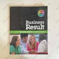 ราคา [มือสอง] Business Result Pre-intermediate Student's Book | David Grant & Jane Hudson + พร้อมแผ่นซีดี (42267286722)